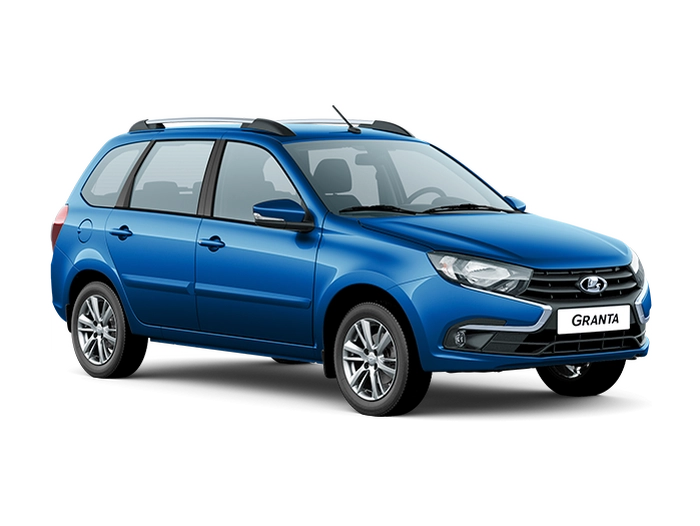 Lada Granta Универсал Ярко-синий "Голубая планета"