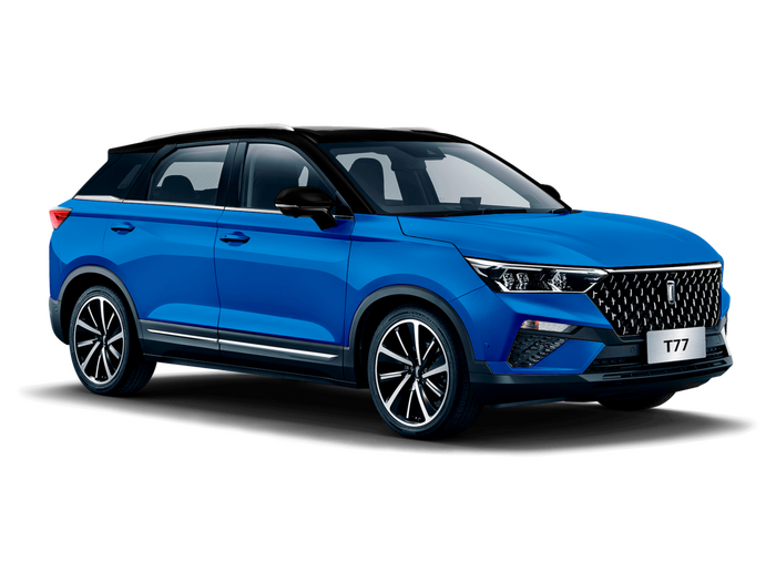 FAW Bestune T77 Синий с черной крышей